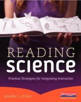 Reading science : practical strategies for integrating instruction /