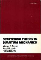 Scattering theory in quantum mechanics : physical principles and mathematical methods /