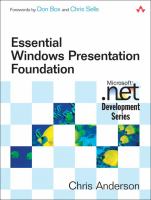 Essential Windows presentation foundation /