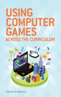 Using Computers Games across the Curriculum.