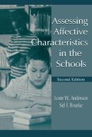 Assessing affective characteristics in the schools /