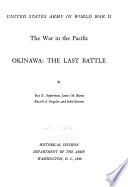 Okinawa : the last battle /
