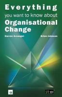 Everything you want to know about Organisational Change.