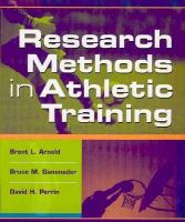Research methods in athletic training /
