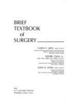 Brief textbook of surgery /