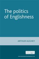 The politics of Englishness.