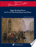 Sight-reading pieces for F or E-flat instruments and piano /