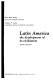Latin America: the development of its civilization