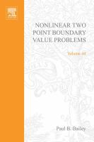 Nonlinear two point boundary value problems /