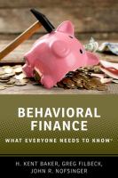 Behavioral finance : what everyone needs to know /
