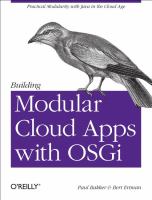 Building modular cloud apps with OSGi /