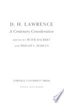 D. H. Lawrence : A Centenary Consideration /