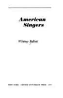 American singers /