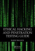 Ethical hacking and penetration testing guide /