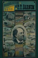Selected letters of P.T. Barnum /