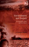 Environment and society : sustainability, policy and the citizen /