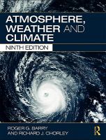 Atmosphere, weather, and climate