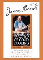Theory and practice of good cooking