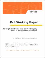 Revisiting the link between trade, growth and inequality : lessons for Latin America and the Caribbean /