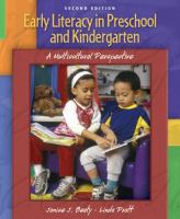 Early literacy in preschool and kindergarten : a multicultural perspective /