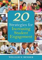 20 Strategies for Increasing Student Engagement.