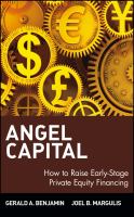 Angel capital how to raise early-stage private equity financing /