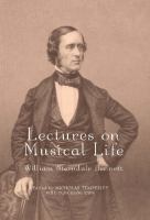 Lectures on musical life /