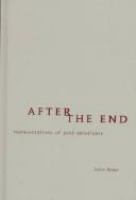 After the end : representations of post-apocalypse /