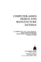 Computer-aided design and manufacture /