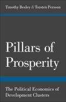 Pillars of Prosperity The Political Economics of Development Clusters /