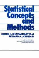 Statistical concepts and methods /