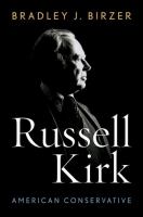 Russell Kirk, American conservative /