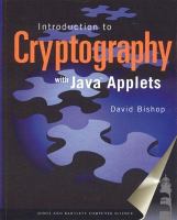 Introduction to cryptography with Java applets
