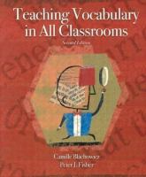 Teaching vocabulary in all classrooms /