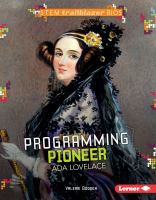 Programming pioneer Ada Lovelace /
