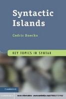 Syntactic islands /