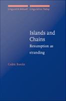 Islands and chains : resumption as stranding /