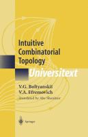Intuitive combinatorial topology /