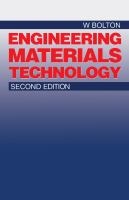 Engineering materials technology /
