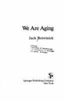 We are aging /