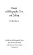 Essays in bibliography, text, and editing