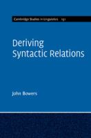 Deriving syntactic relations /