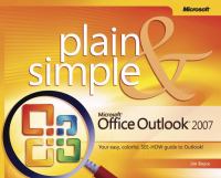Microsoft Office Outlook 2007 plain & simple /