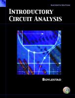 Introductory circuit analysis /