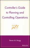 Controller's guide to planning and controlling operations /