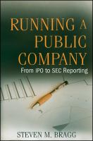 Running a public company : from IPO to SEC reporting /