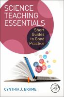 Science teaching essentials : short guides to good practice /