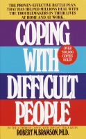Coping with difficult people /