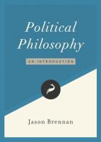 Political philosophy : an introduction /