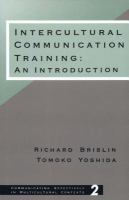 Intercultural communication training : an introduction /